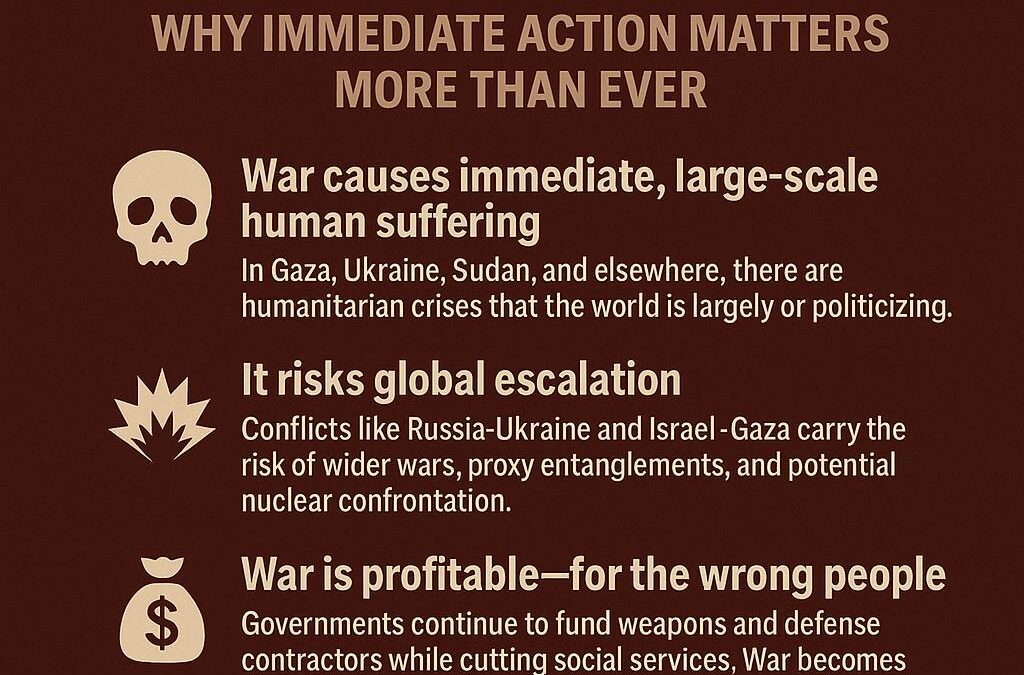War is Not Background Noise